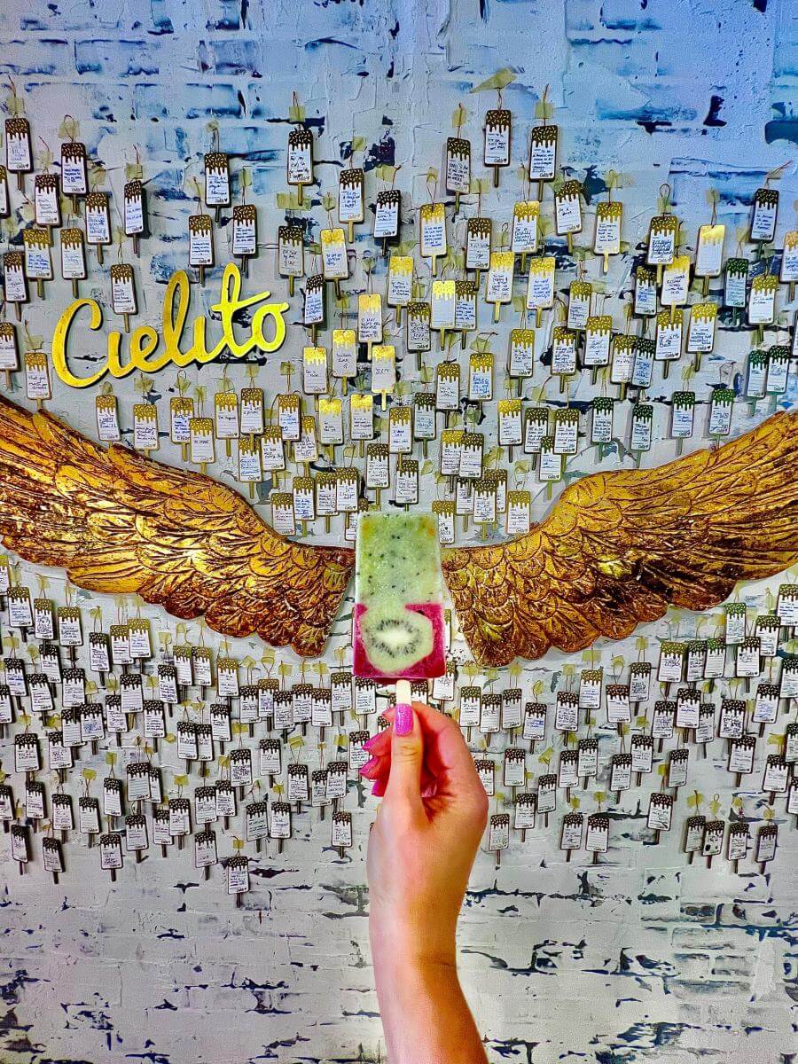 Cielito-Eis am Stiel