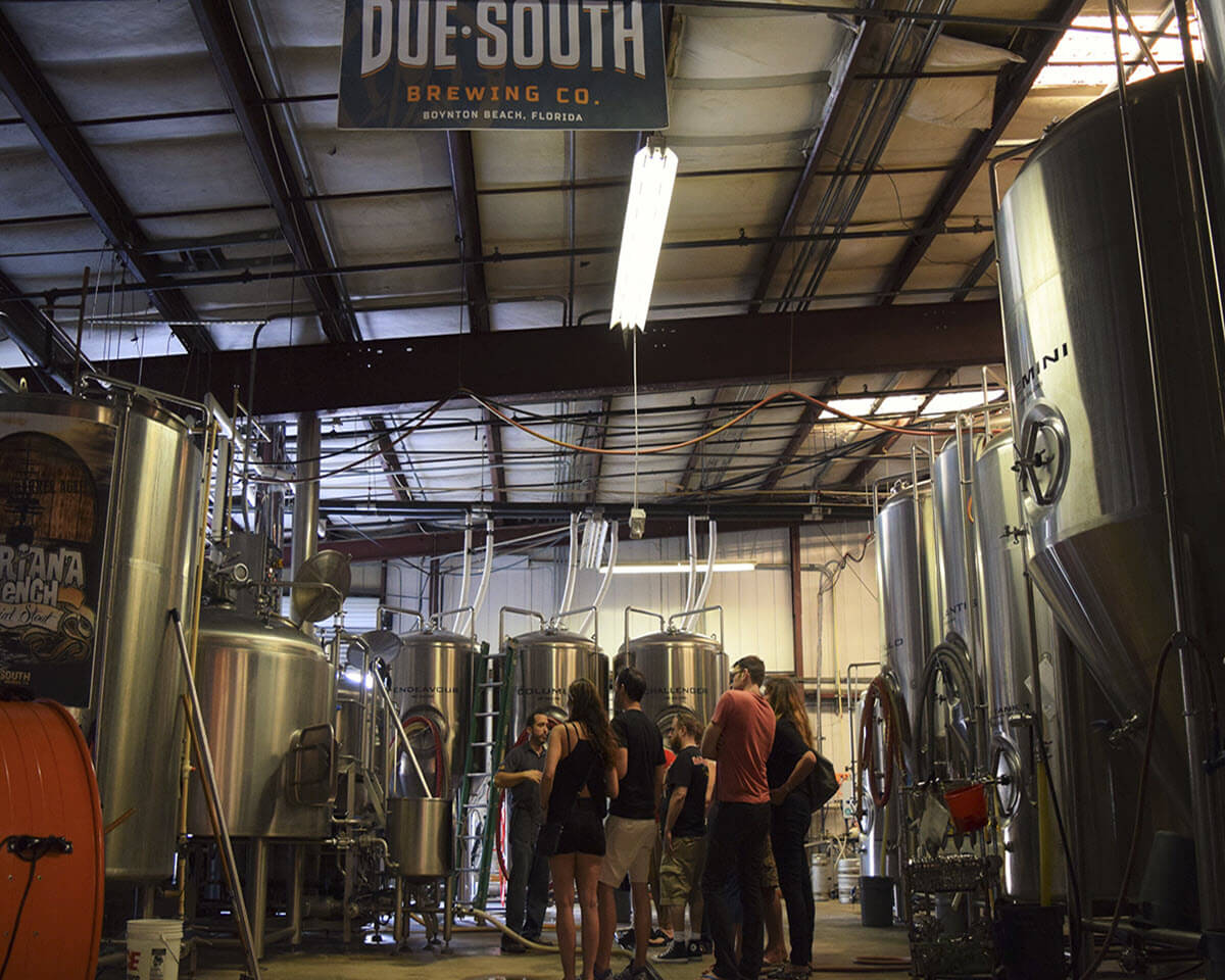 Touring Due South Brewing Company