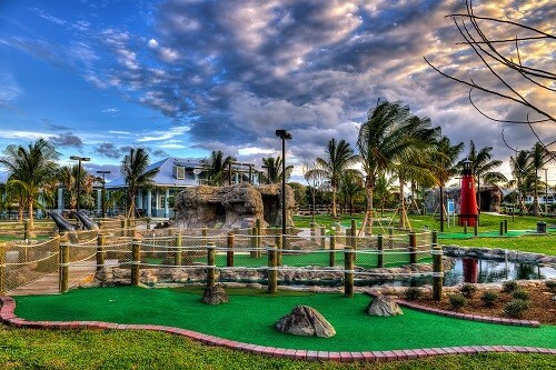 Lighthouse Cove mini golf course