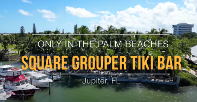 Square Grouper Tiki Bar | Only In The Palm Beaches 🧉