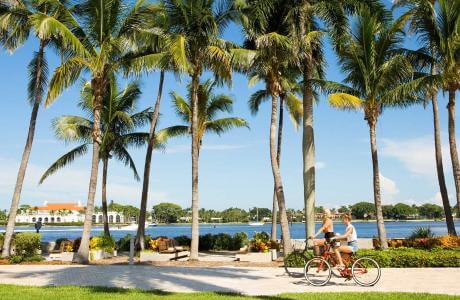 Scenic Bike Paths in The Palm Beaches