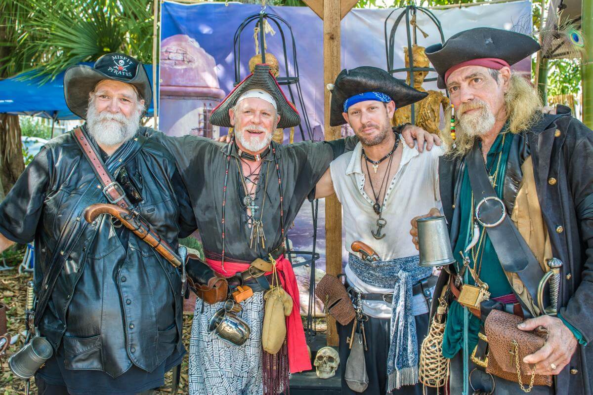 Pirates in costume