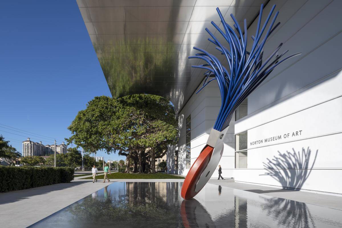 Norton Museum of Art Entrance West Palm Beach Florida
