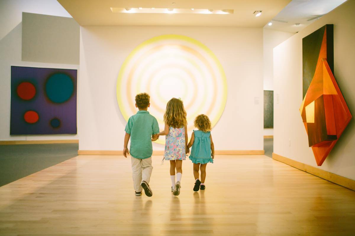 Children at the Boca Raton Museum of Art