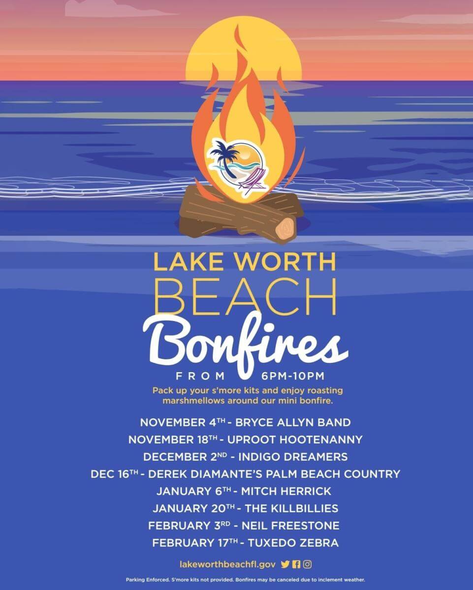 Lake Worth Beach Bonfires