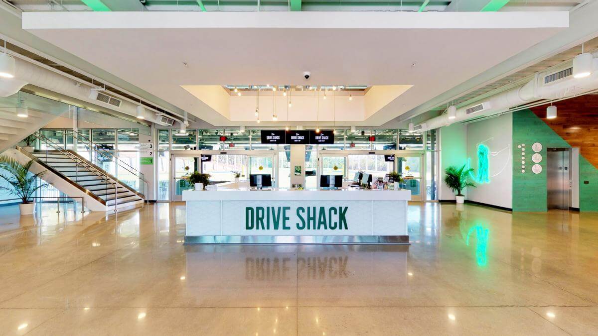Drive Shack Lobby in West Palm Beach
