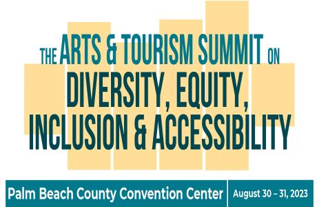 Arts & Tourism Summit on Diversity, Equity, Inclusion & Accessibility Logo