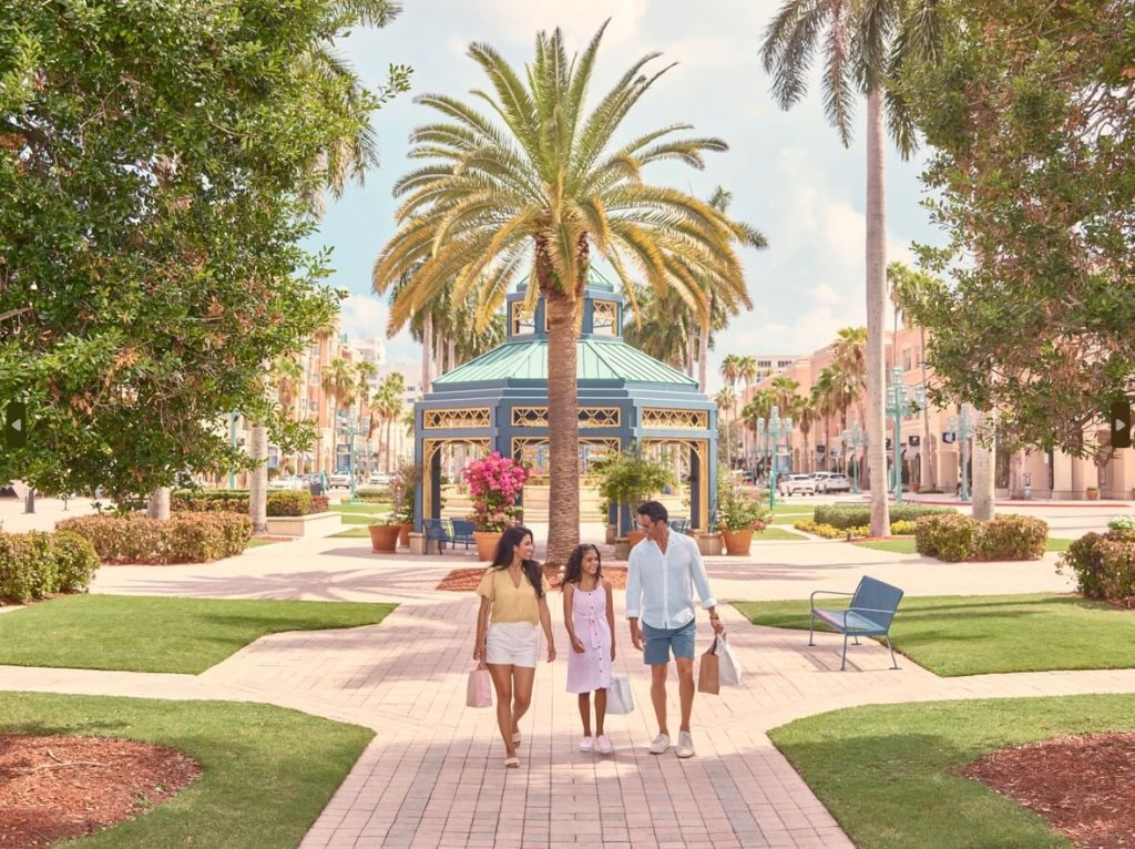 Family at Mizner Park