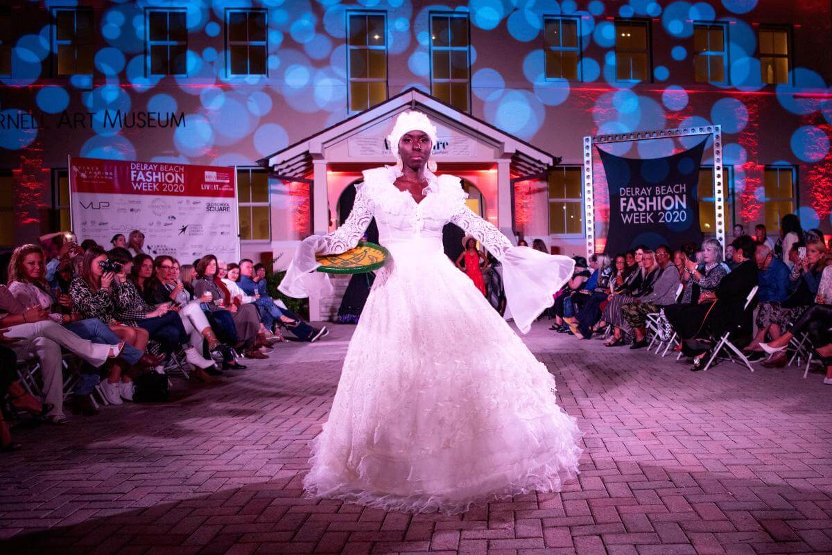 Model at LoveDelray Fashion Experience