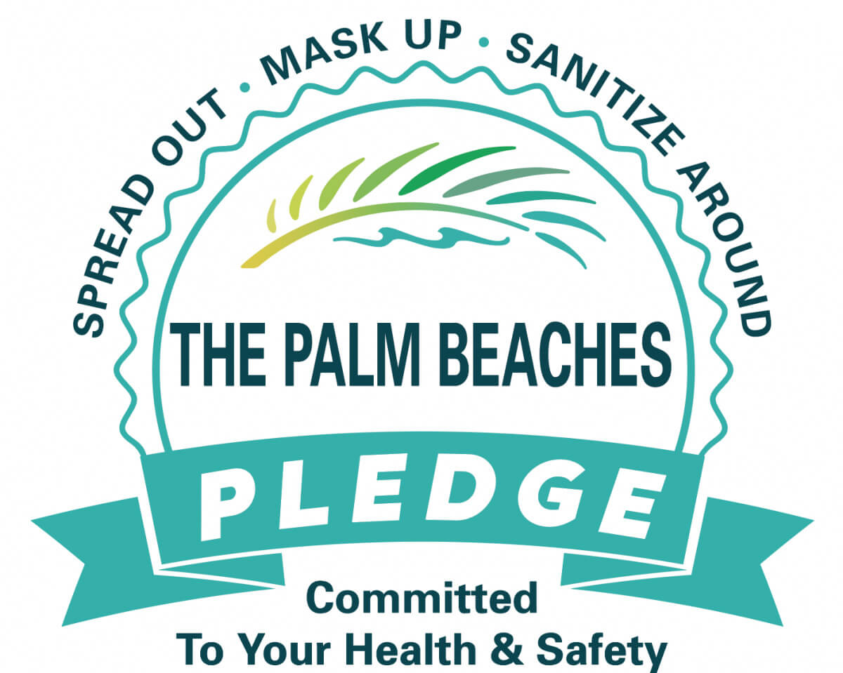 The Palm Beaches Pledge Logo