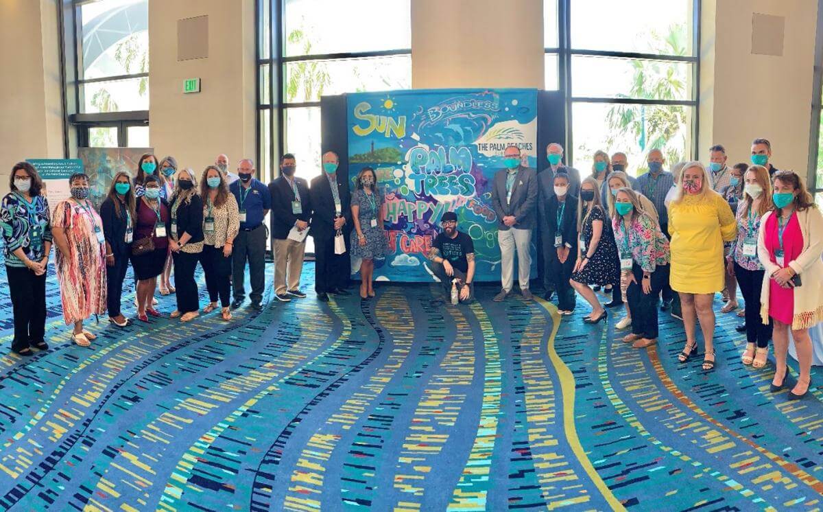 Discover The Palm Beaches Hosts Official Community Pop-up as Part of American Society of Association Executives 2021 Annual Meeting