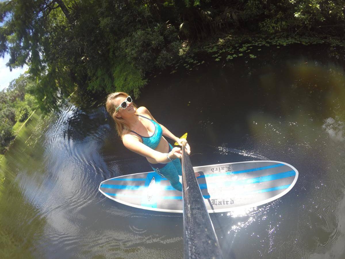 Paddleboarding Nature in The Palm Beaches