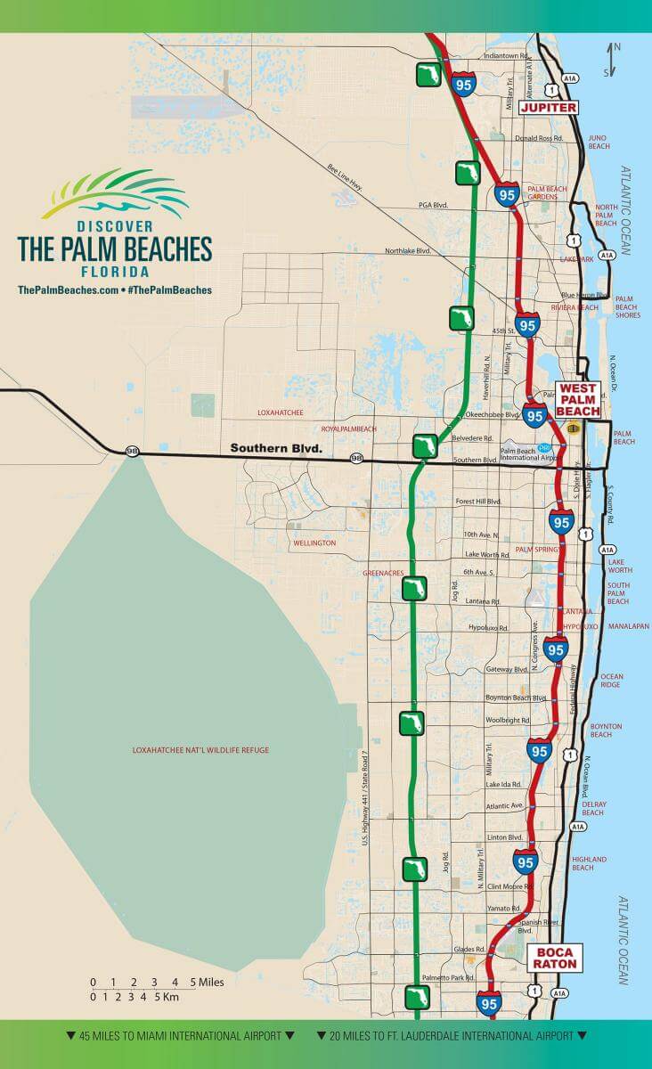 Road Access to The Palm Beachess