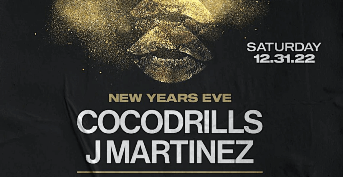 New Years Eve at Spazio: Cocodrills & J Martinez