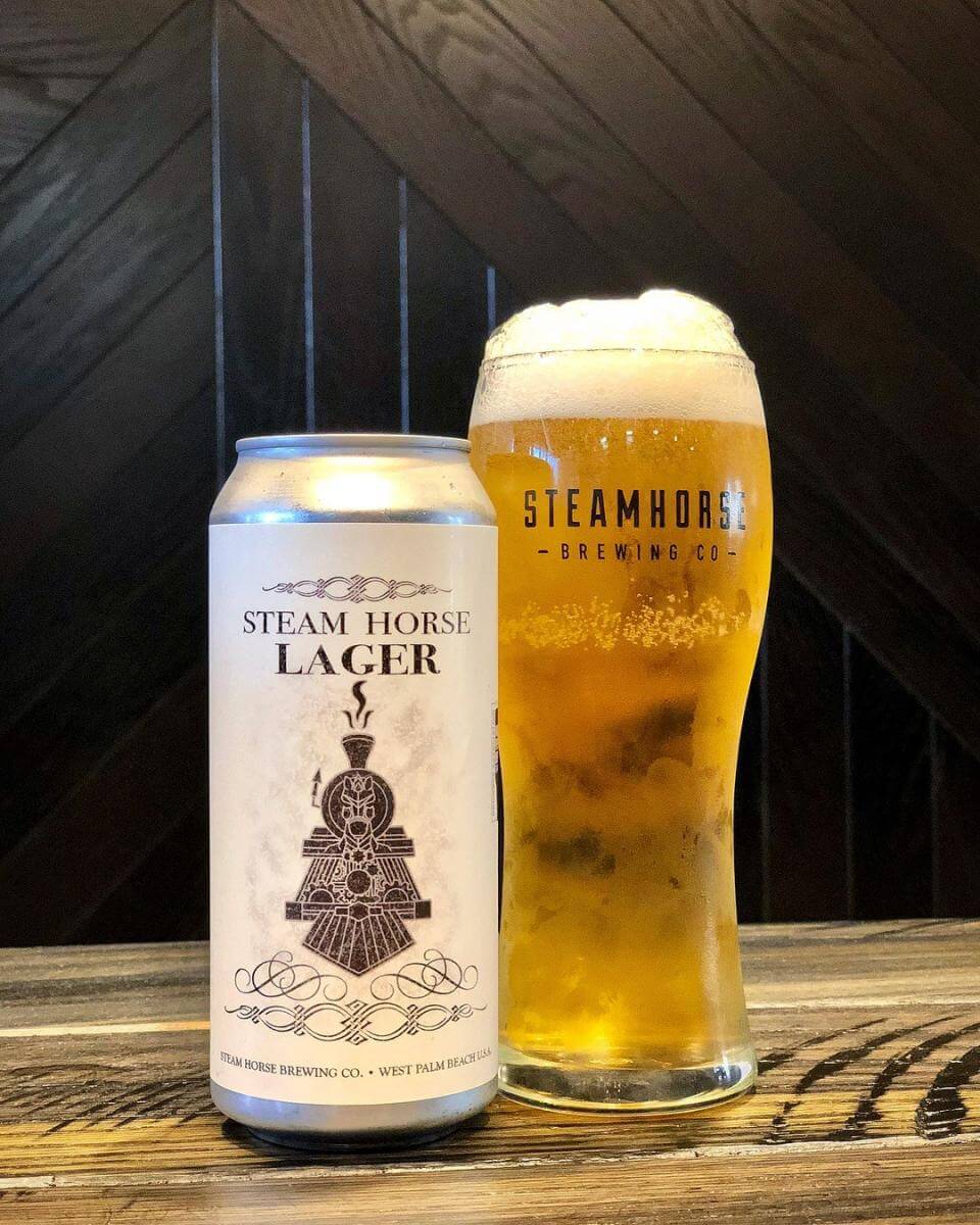 Steam Horse Brewing lager