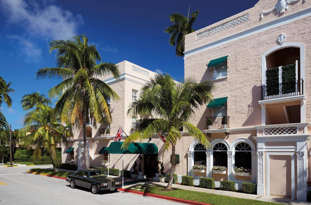 Exterior of The Chesterfield Palm Beach