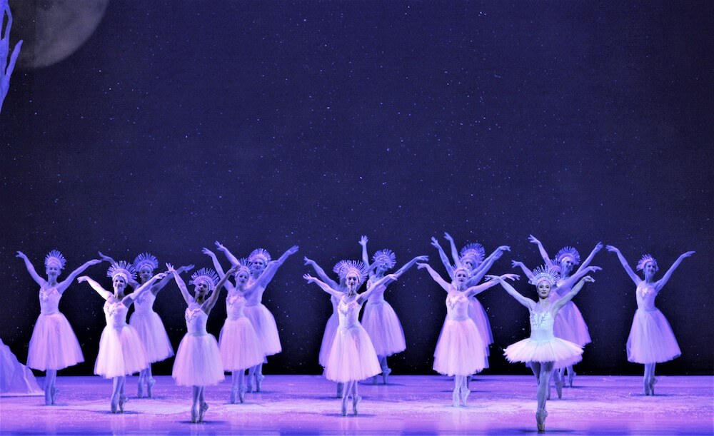 Group of ballerinas performing The Nutcracker