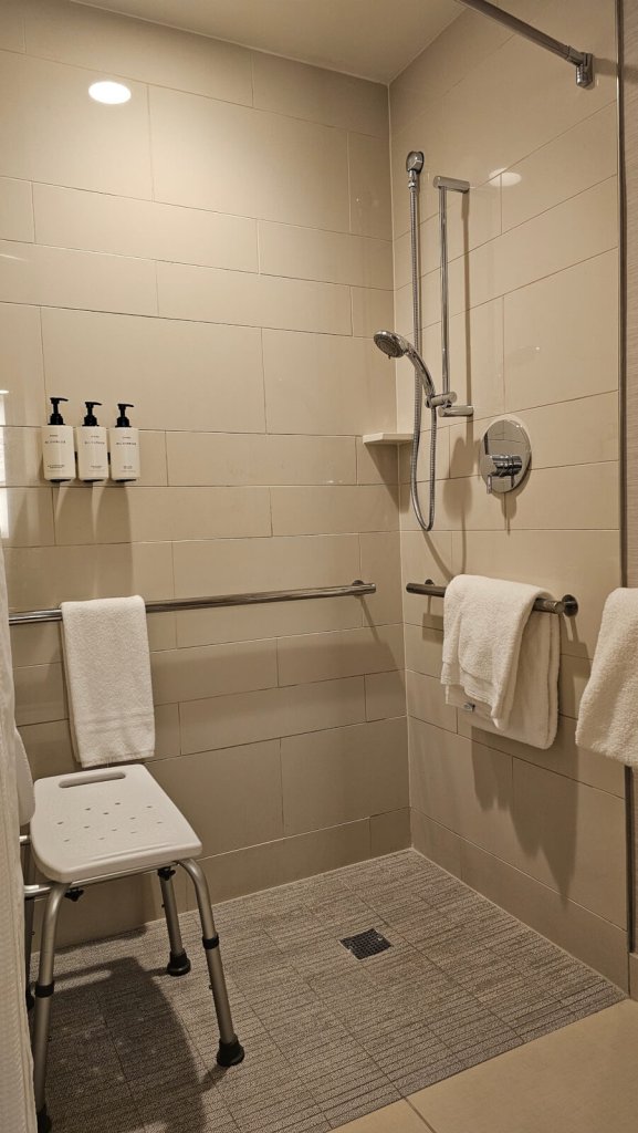 Cuarto de baño del Hilton West Palm Beach