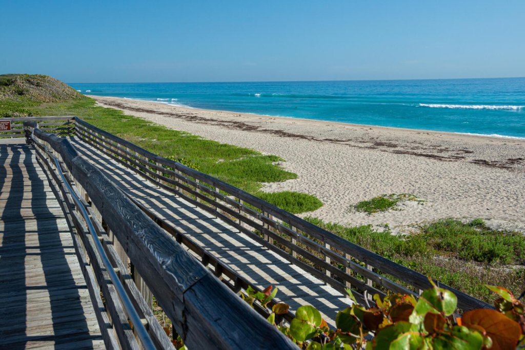 beach at MacArthur Beach State Park