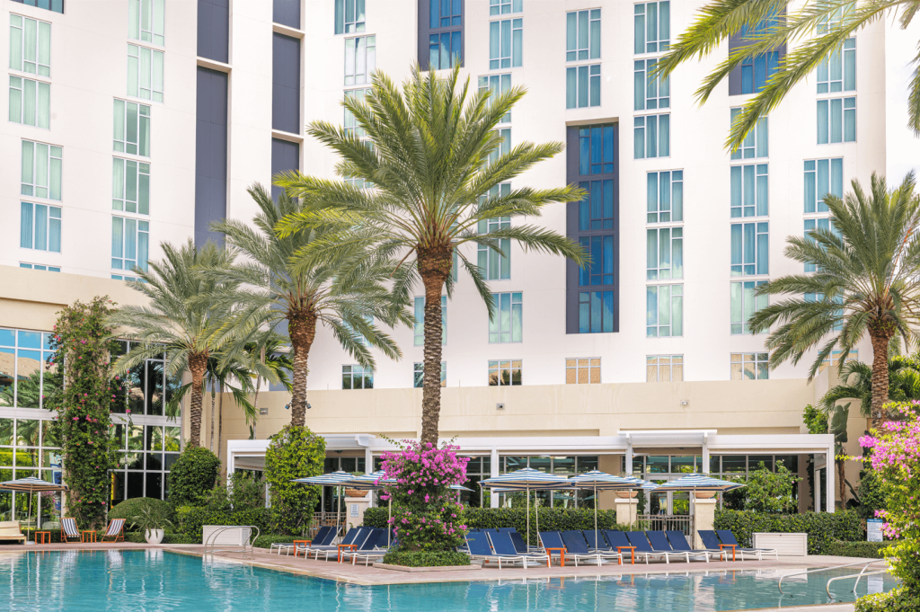 Piscina del Hilton West Palm Beach