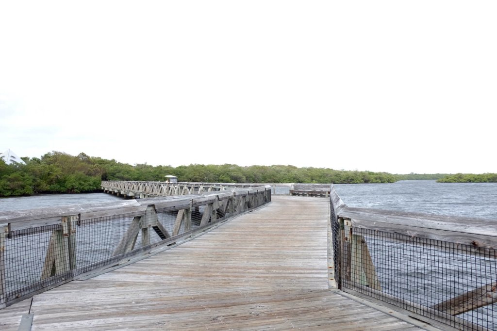 boardwalk at John D. McArthur beach State Park