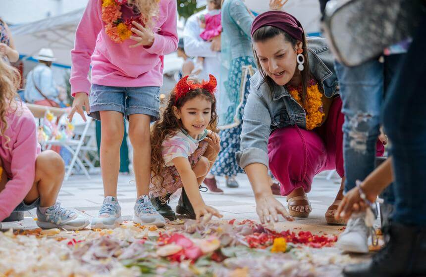 Diwali celebration at The Square