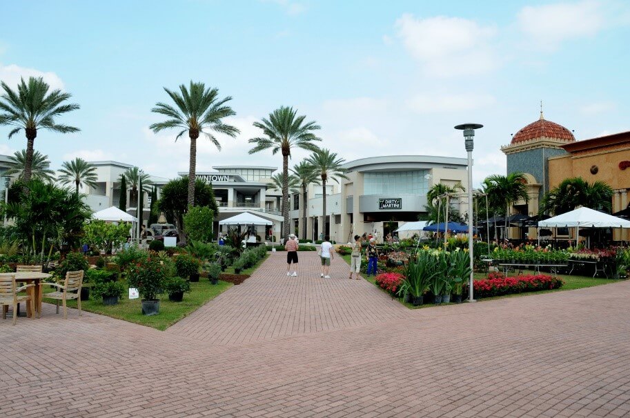 Downtown at The Gardens Entrance