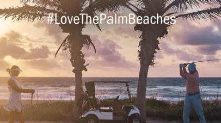 Palm Beach Par 3 Postcard