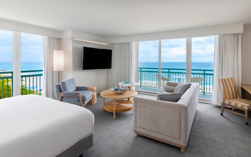 ocean view from the Singer Oceanfront resort