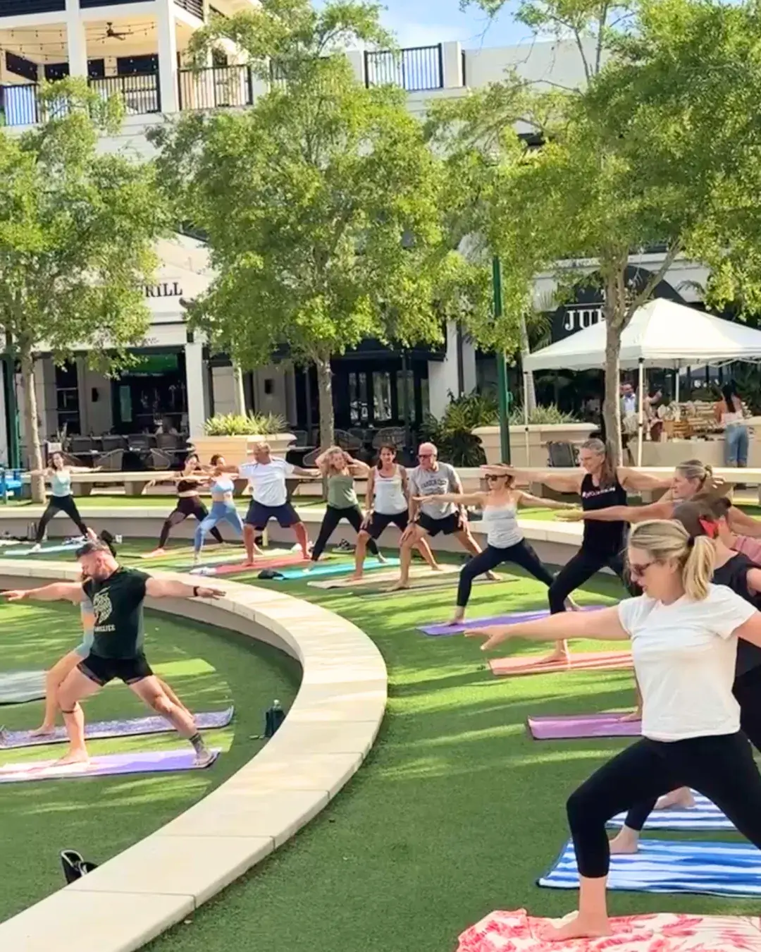 Morning Yoga at Harbourside Place