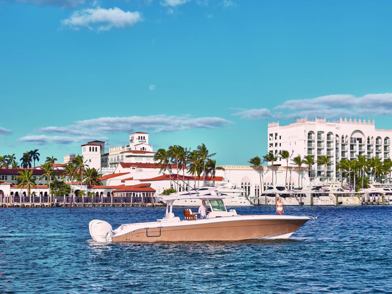Luxo à Palm Beaches, Floride : hôtels, hélicoptères, etc.