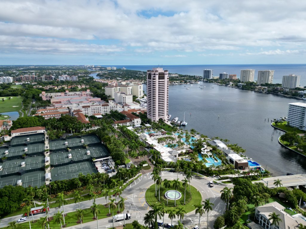 Der Boca Raton Tower Luftaufnahme