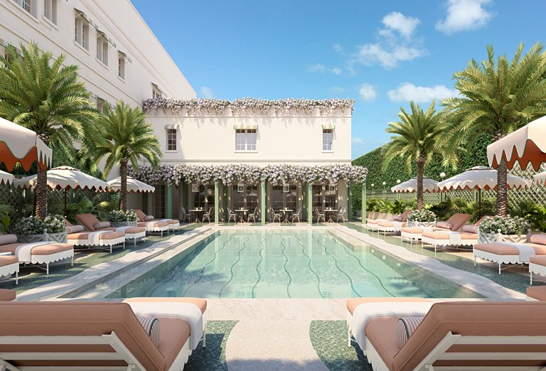 Ein Palm Beach-Klassiker kehrt zurück: Das Vineta Hotel wird wiedereröffnet