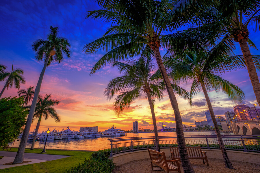 West Palm Beach obtient le classement #1 dans le prix 2025 Tripadvisor Travelers' Choice Best of the Best Trending Destination Award.