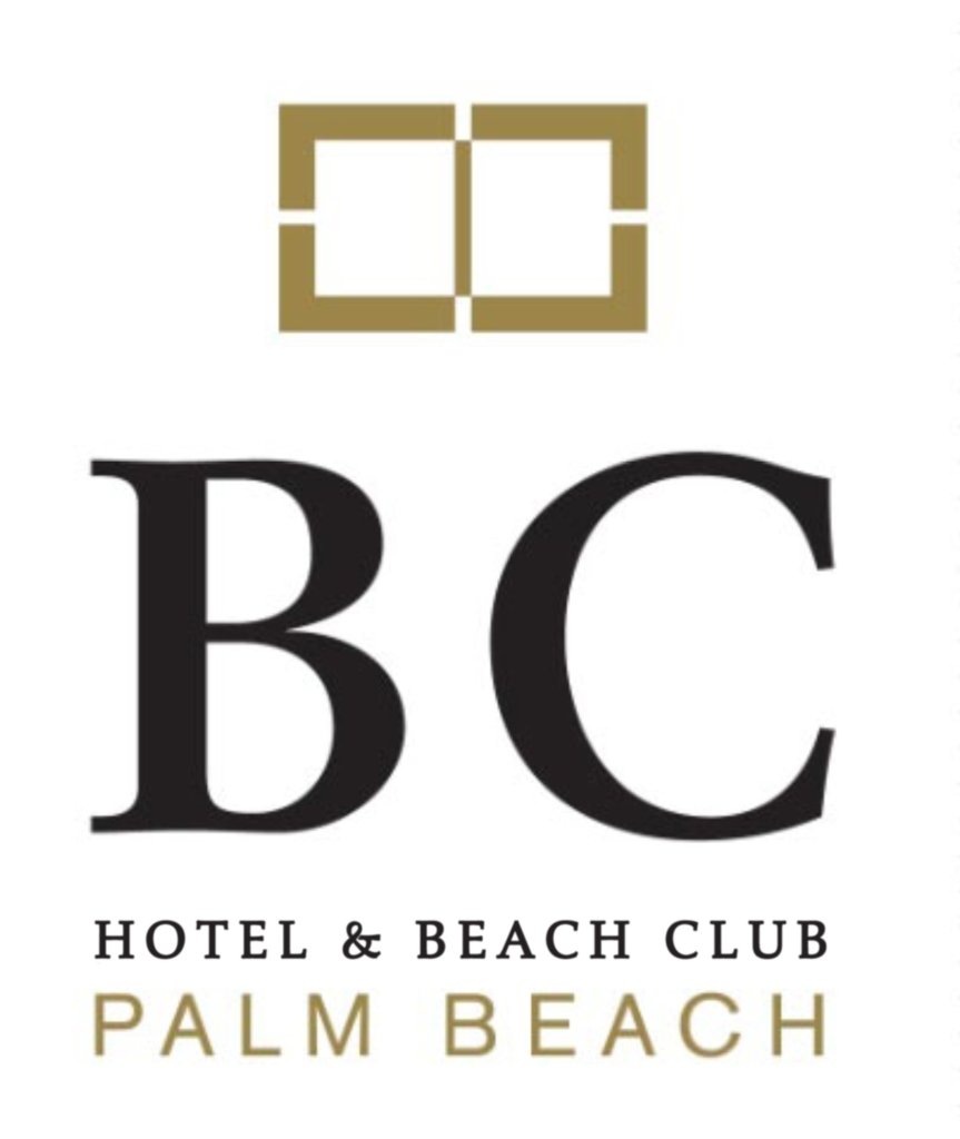 Das Logo des BC Hotel & Beach Club in Palm Beach