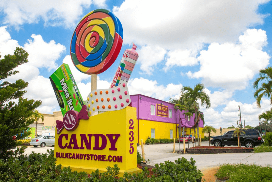 Magasin de bonbons en vrac 