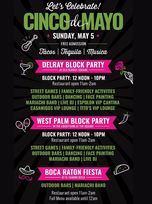 Cinco De Mayo 2024 Events, Deals & Restaurants The Palm Beaches