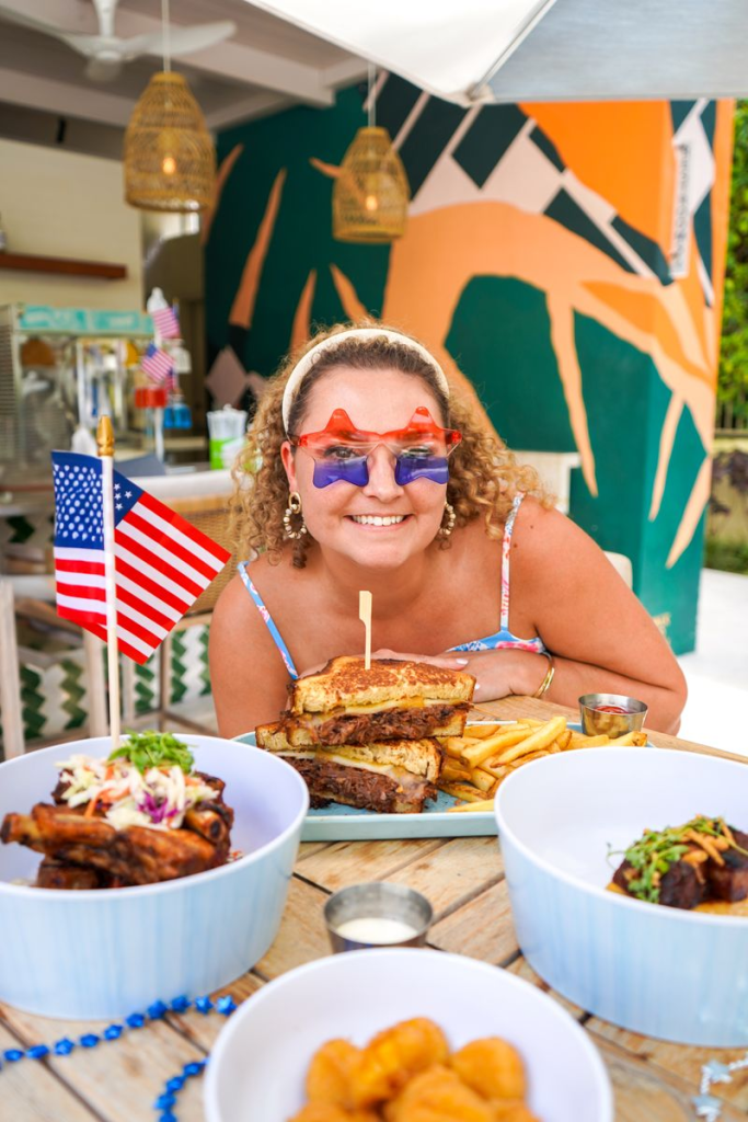 Spaß am vierten Juli in den Palm Beaches, FL