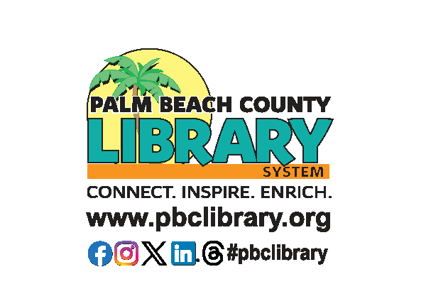 Logo der Palm Beach County Bibliothek