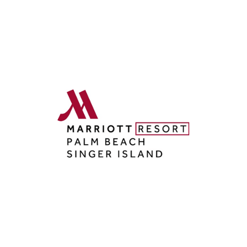 Das Logo des Marriott Resort Palm Beach Singer Island