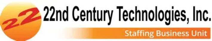 Das Logo von 22nd Century Technologies, Inc. mit der Bezeichnung des Geschäftsbereichs „Personalvermittlung“